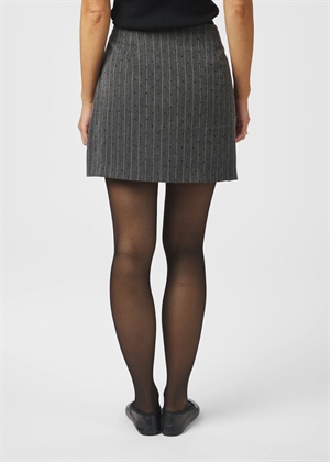 Roe mini dot skirt Dark Grey Melange Neo Noir 